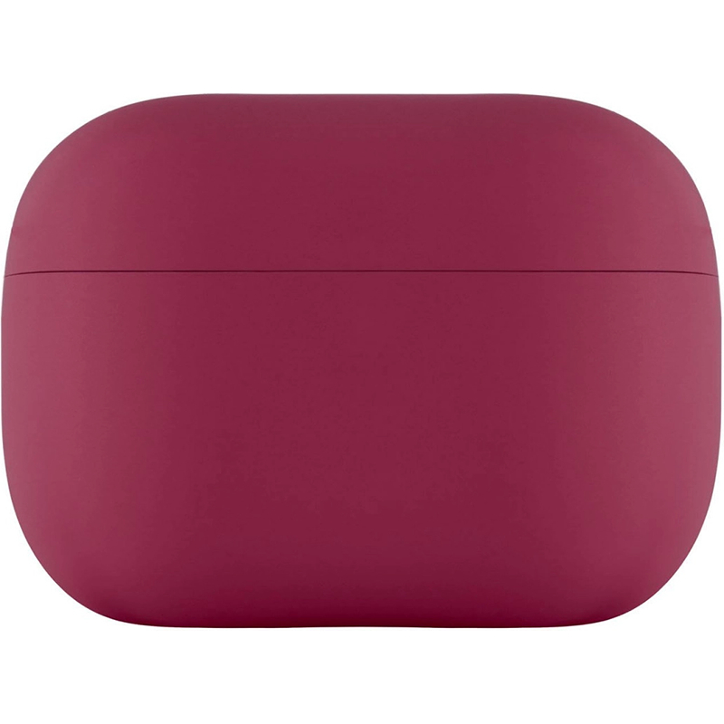 Чехол защитный Airpods Pro2 Touch Silicone Case, 0,8 мм, силикон., Тёмно-фиолетовый